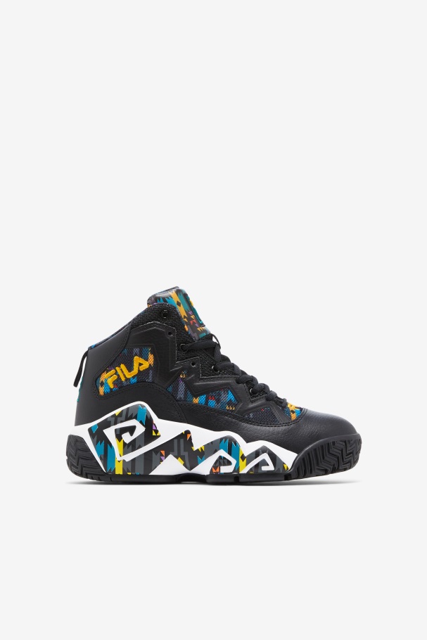 Fila UK Black/June Bug/Saffron Big Kids' MB