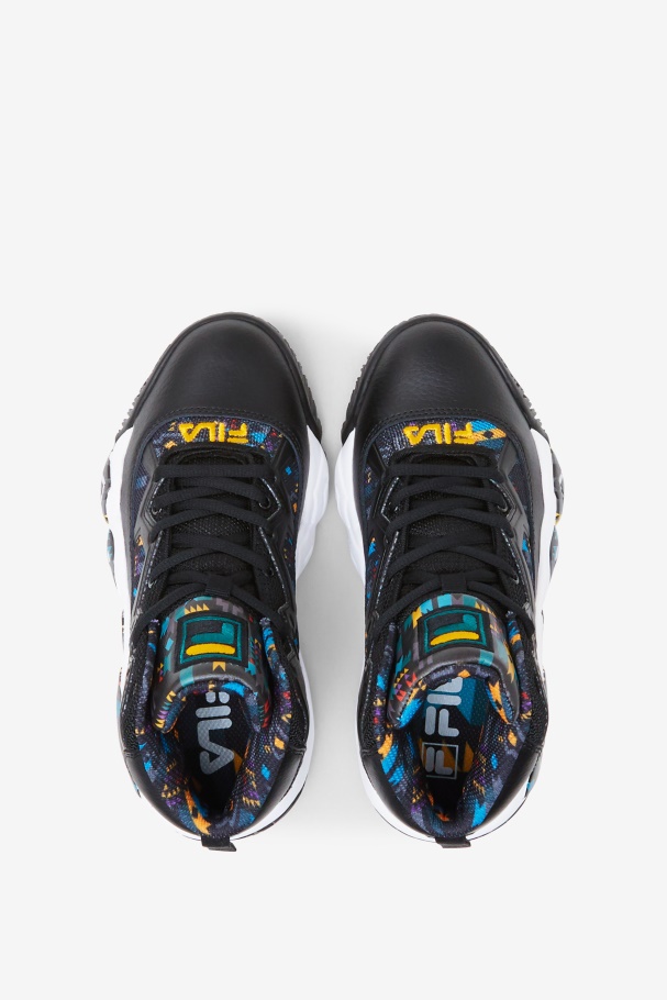 Fila UK Black/June Bug/Saffron Big Kids\' MB