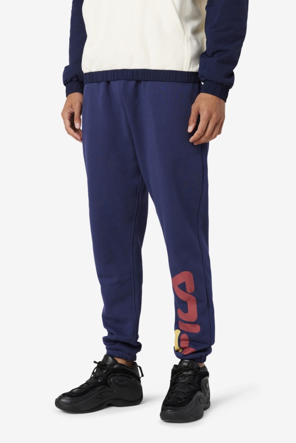 Fila UK Peacoat/Rhubarb/Saffron Sunday Jogger