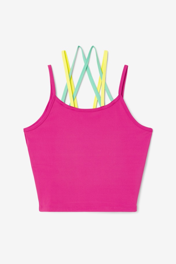Fila UK Cecillia Strappy Tank Festival Fuchsia