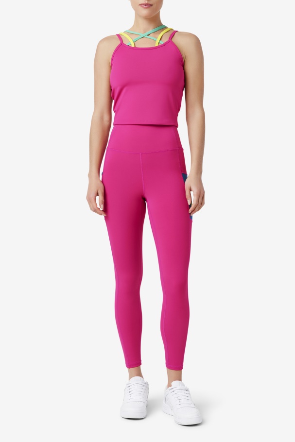 Fila UK Cecillia Strappy Tank Festival Fuchsia