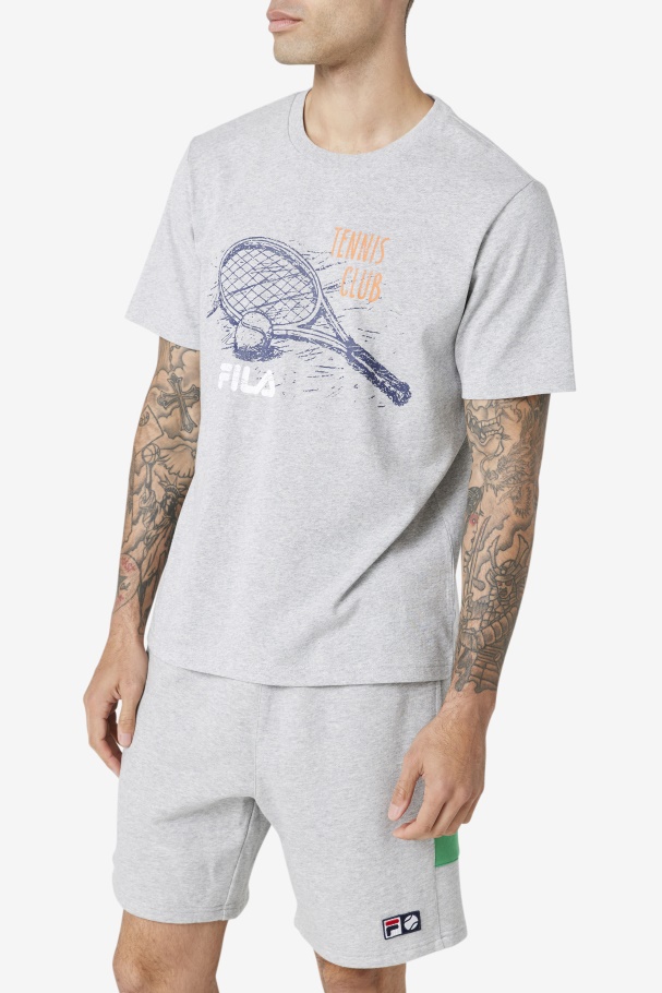 Derzan Tee Fila UK Light Grey