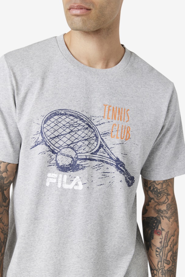 Derzan Tee Fila UK Light Grey