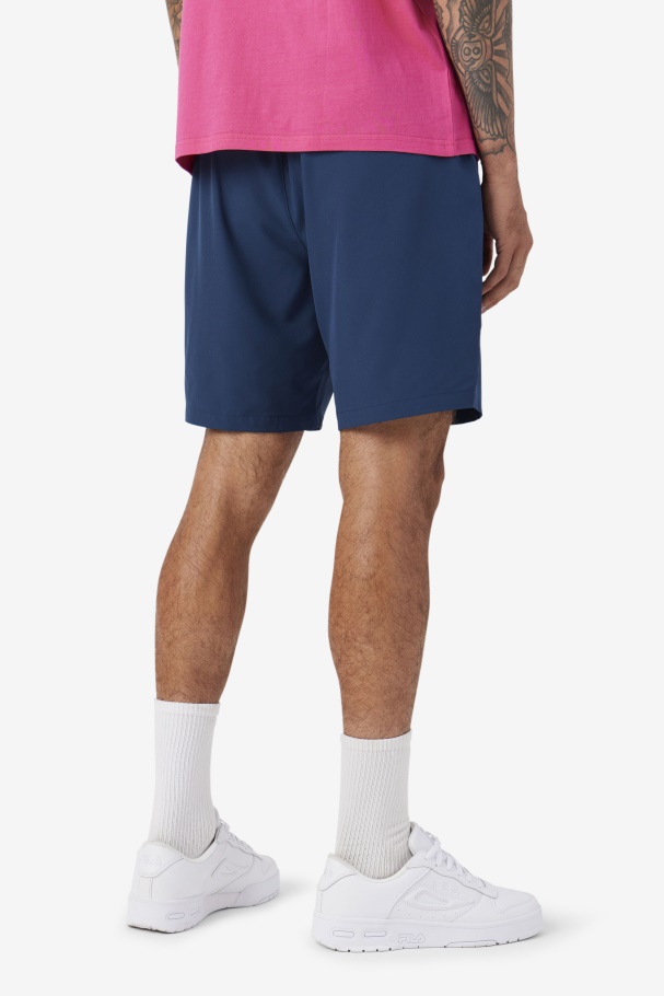 Ravini Short Navy/Yellow/Cherry Tomato Fila UK