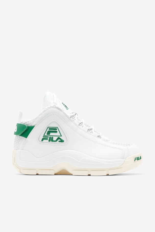 Grant Hill 2 Woven White/Gardenia/Amazon Fila UK