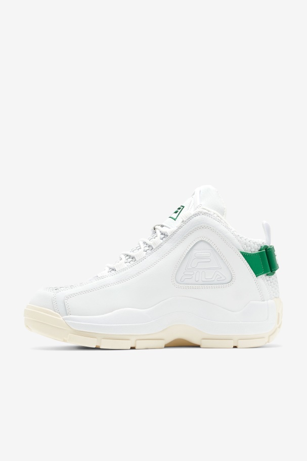 Grant Hill 2 Woven White/Gardenia/Amazon Fila UK