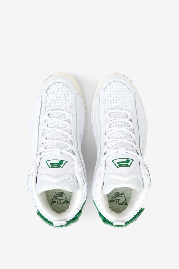 Grant Hill 2 Woven White/Gardenia/Amazon Fila UK