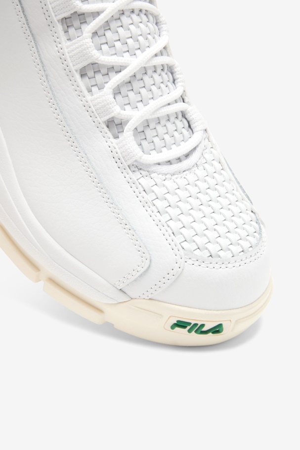 Grant Hill 2 Woven White/Gardenia/Amazon Fila UK