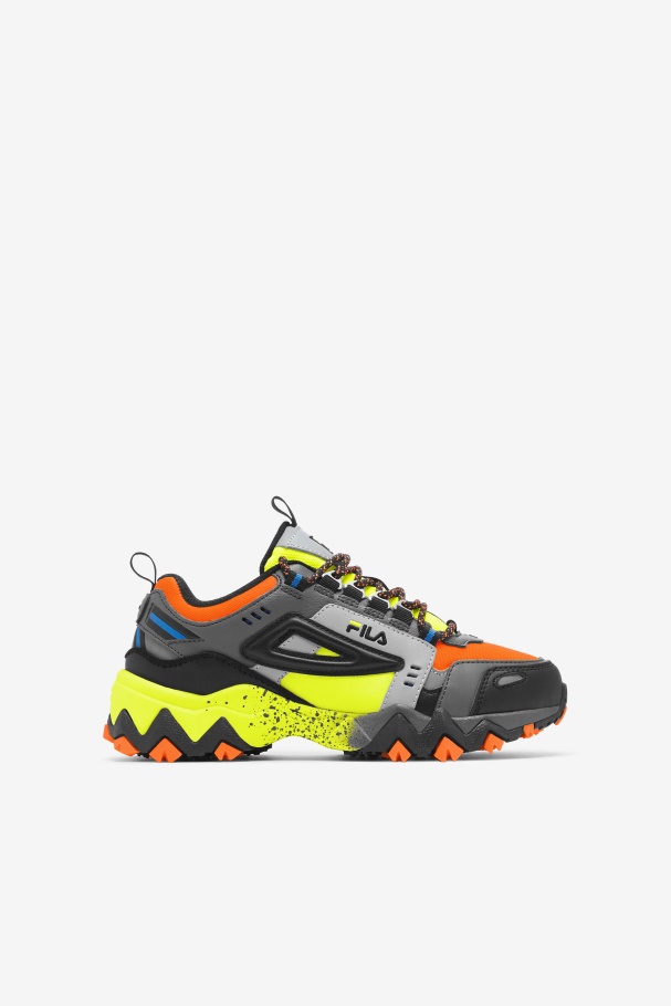 Big Kids' Oakmont TR Fila UK Orange/Black/Safety