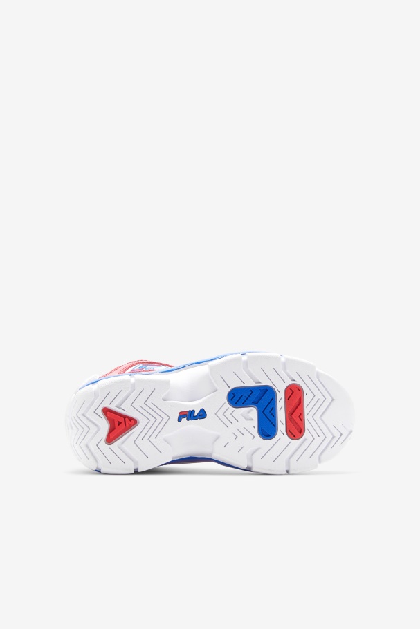White/Red/Blue Little Kids\' Grant Hill 2 Fila UK