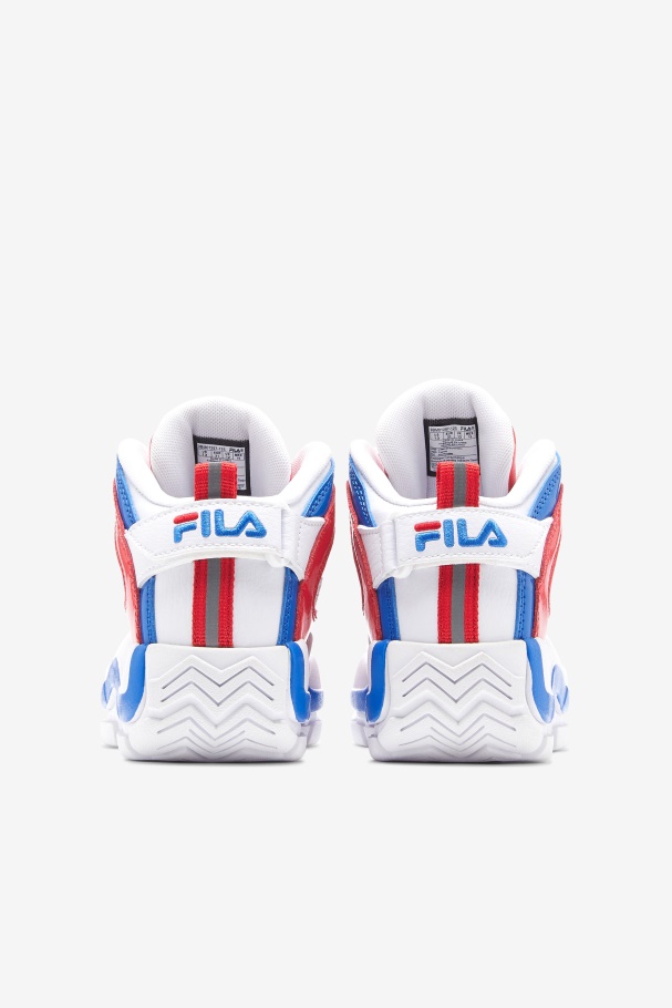 White/Red/Blue Little Kids\' Grant Hill 2 Fila UK