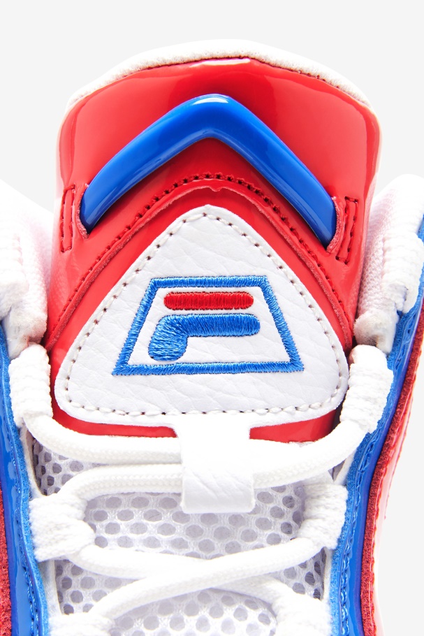 White/Red/Blue Little Kids\' Grant Hill 2 Fila UK
