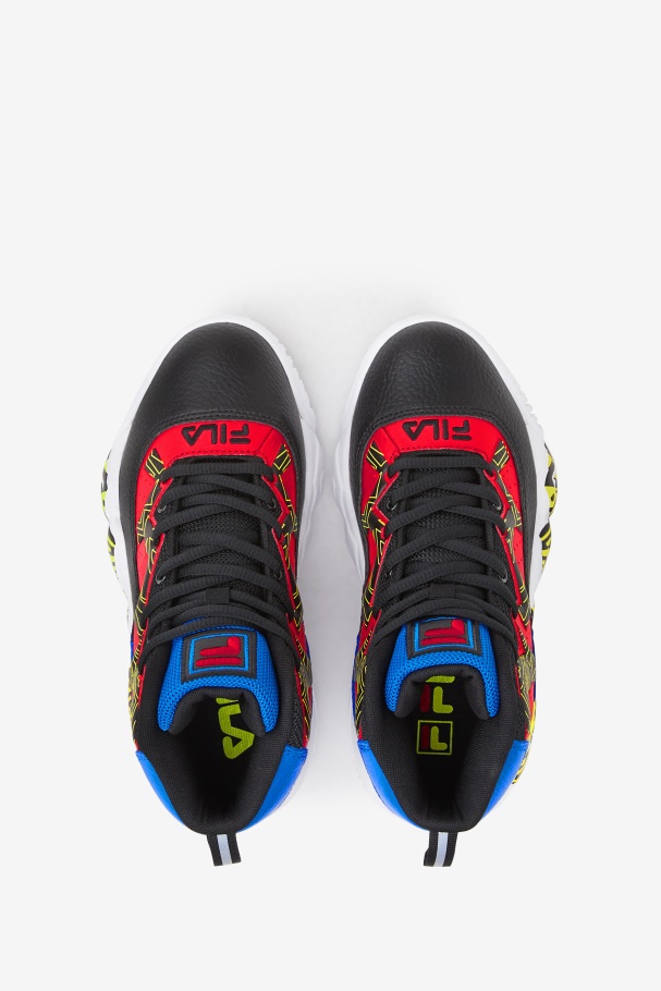 Black/Blue/Red Big Kids\' MB Fila UK