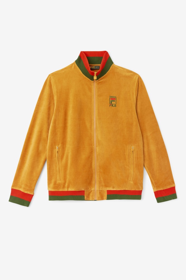 Fila UK Desert Sun/Poppy/Douglas Fir Fila UK X Paterson Velour Jacket