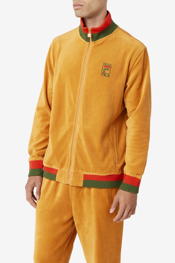 Fila UK Desert Sun/Poppy/Douglas Fir Fila UK X Paterson Velour Jacket