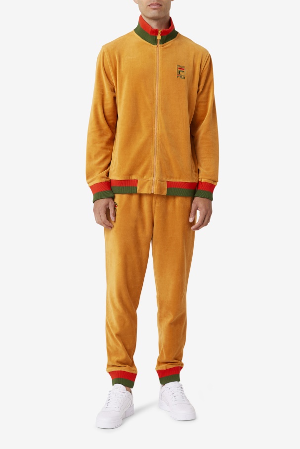 Fila UK Desert Sun/Poppy/Douglas Fir Fila UK X Paterson Velour Jacket