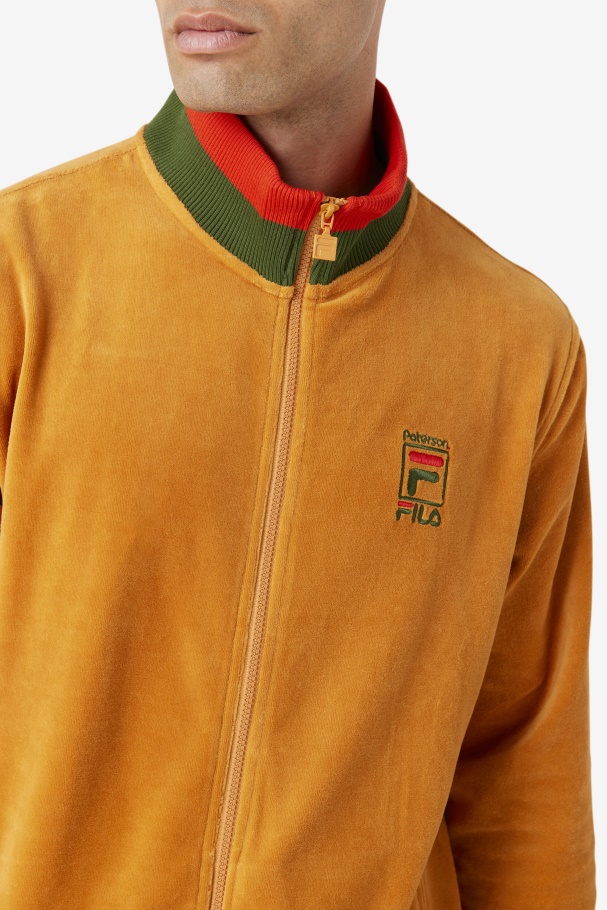 Fila UK Desert Sun/Poppy/Douglas Fir Fila UK X Paterson Velour Jacket