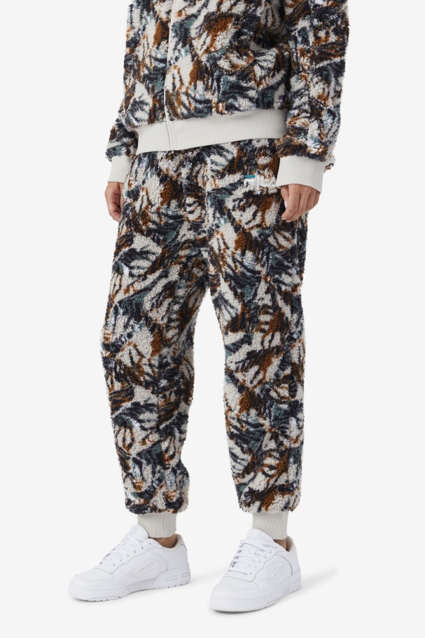 Egret/Stormy/Deep Lake Fila UK Drewe Sherpa Jogger