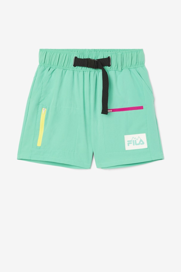 Marine Green Jordyna Short Fila UK