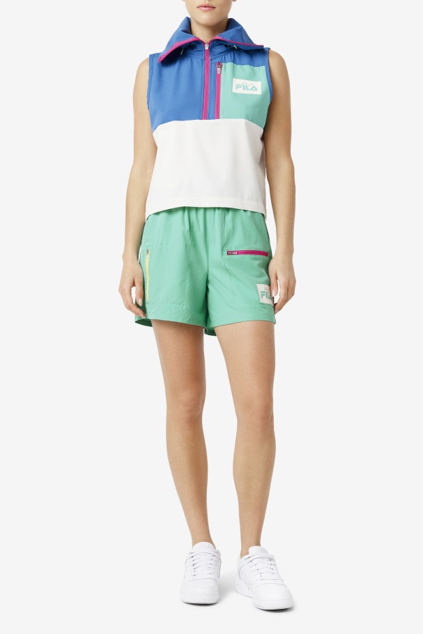 Marine Green Jordyna Short Fila UK