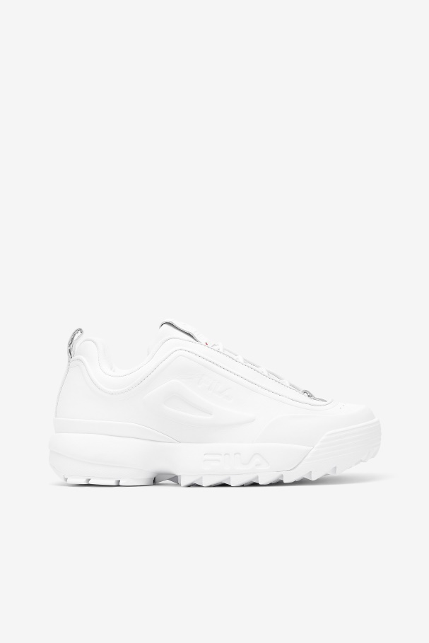 White Women's Disruptor Zero Fila UK