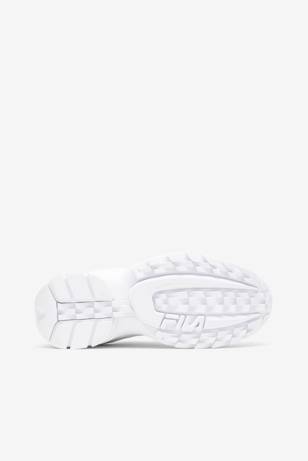 White Women\'s Disruptor Zero Fila UK