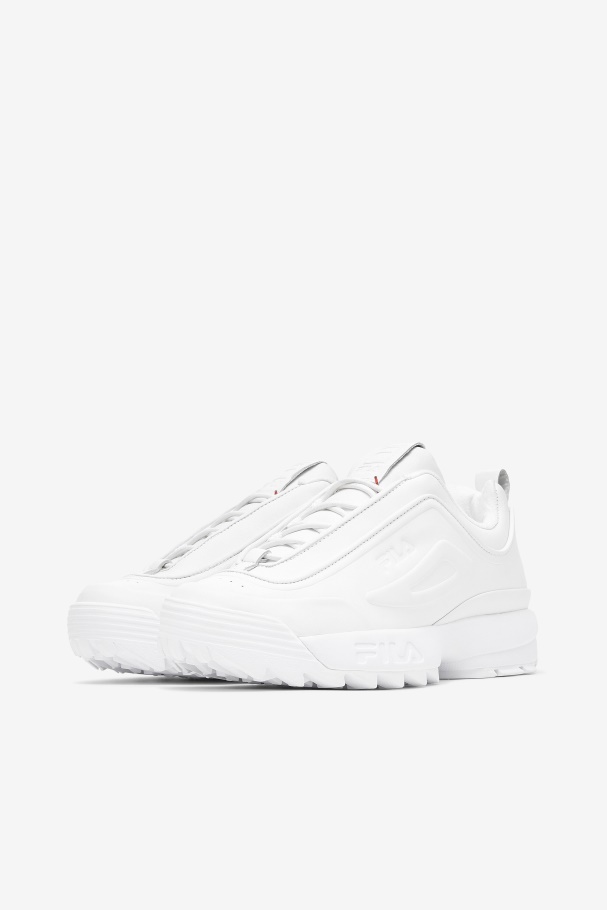White Women\'s Disruptor Zero Fila UK