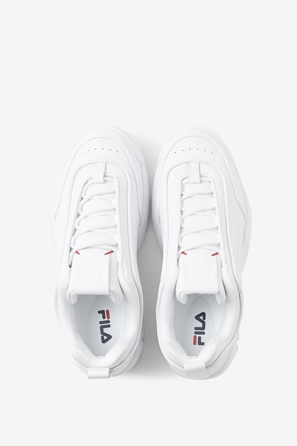 White Women\'s Disruptor Zero Fila UK
