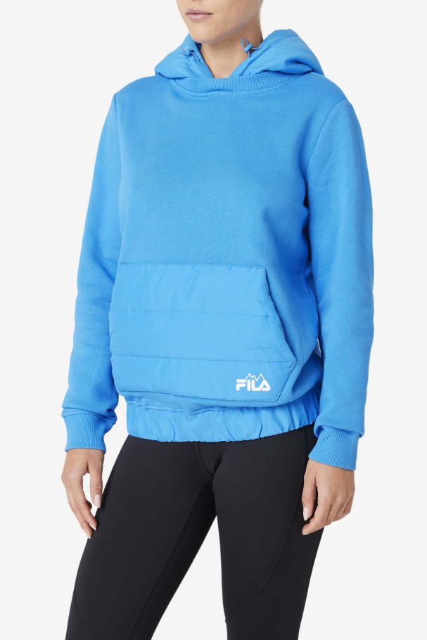 Fila UK French Blue Trinity Hoodie