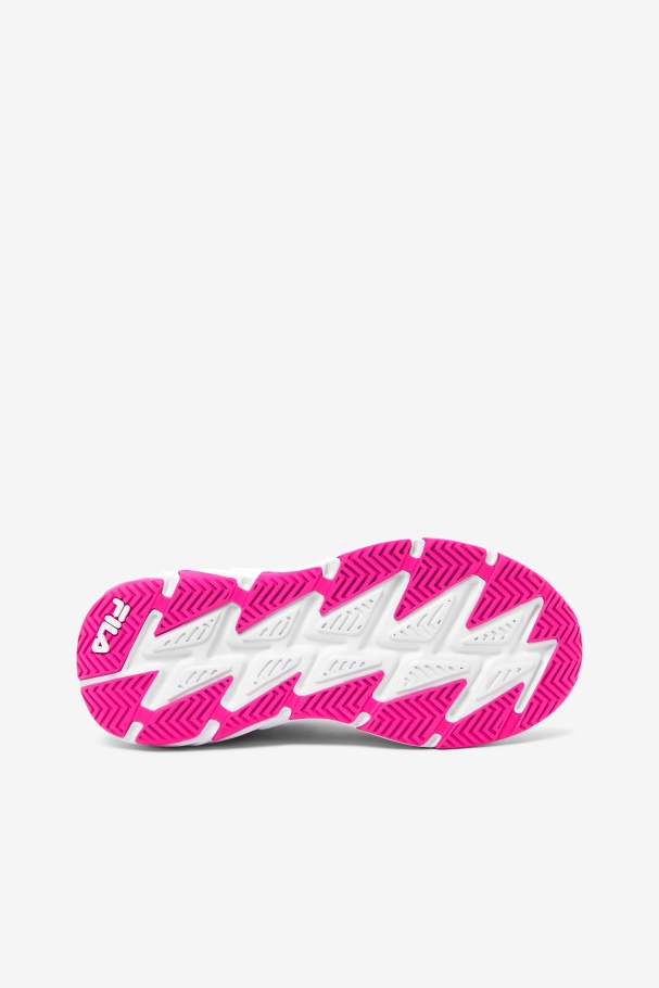 Fila UK White/Pink Glo/Bluefish Women\'s Ray Tracer Evo 2