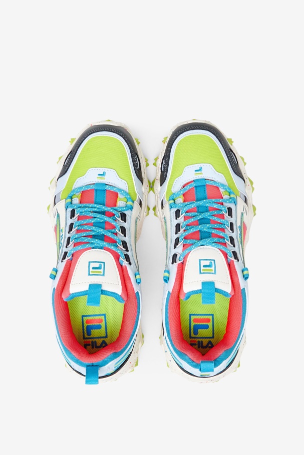 Women\'s Oakmont TR Fila UK Diva Pink/Silver/Lime Punch
