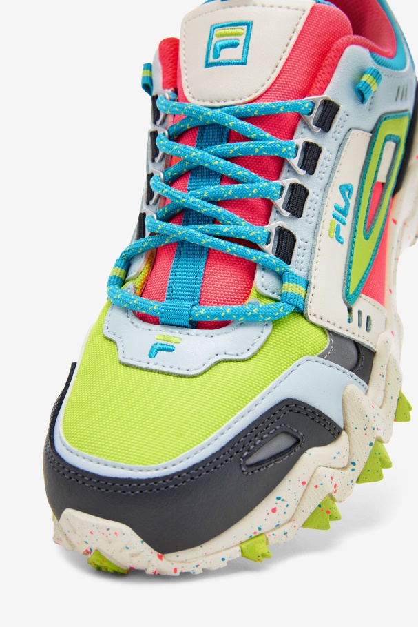 Women\'s Oakmont TR Fila UK Diva Pink/Silver/Lime Punch