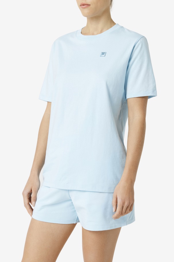 Blue Doran Tee Fila UK
