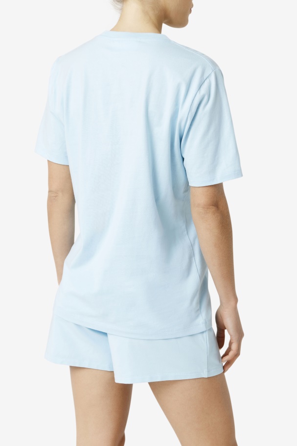 Blue Doran Tee Fila UK