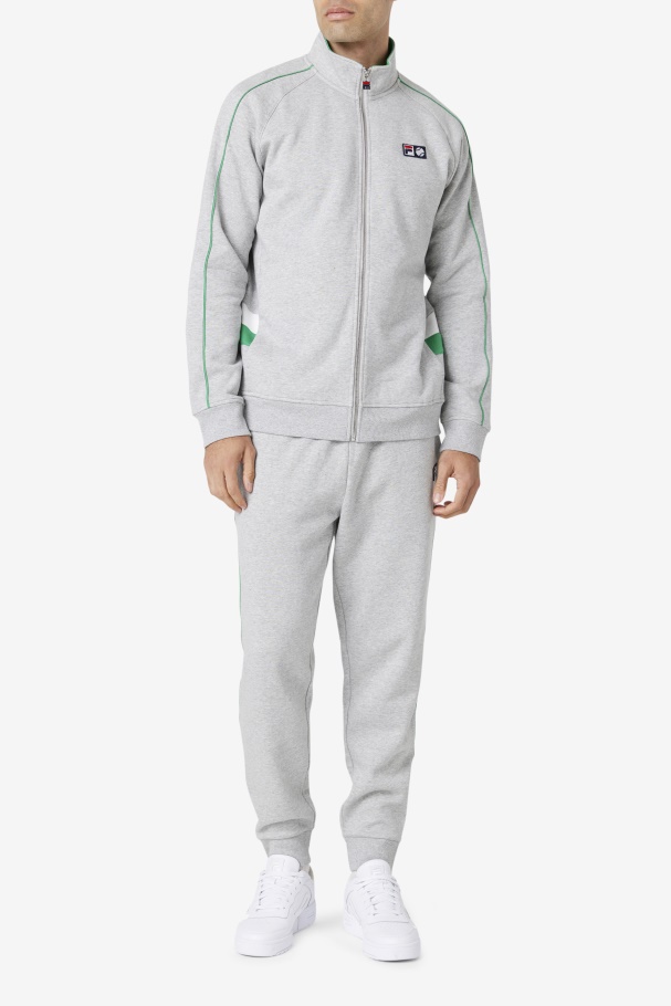 Fila UK Light Grey/Jelly Bean/White Townes Jogger