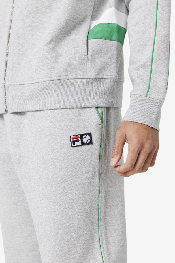 Fila UK Light Grey/Jelly Bean/White Townes Jogger
