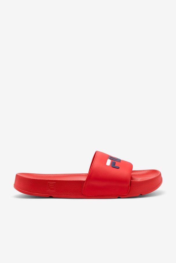 Red/Navy/White Men's drifter Fila UK