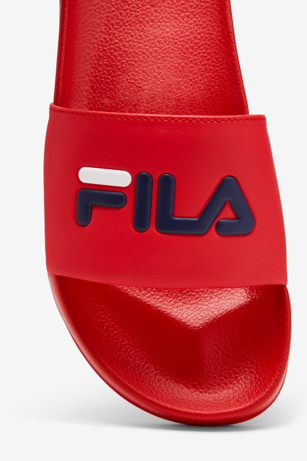 Red/Navy/White Men\'s drifter Fila UK