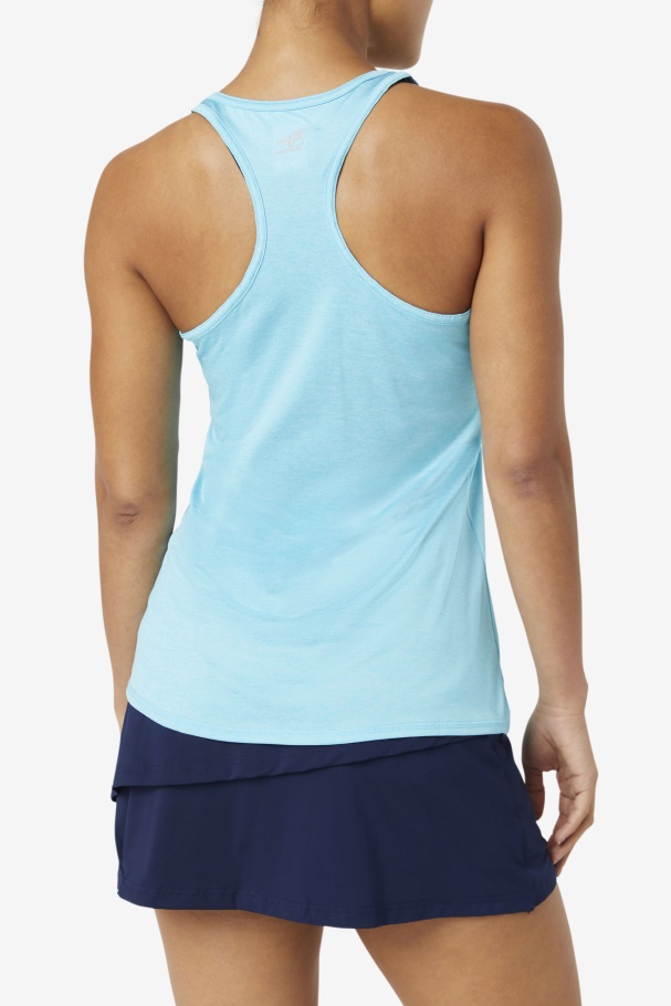 Fila UK Bluefish Heather Pickleball Racerback Tank