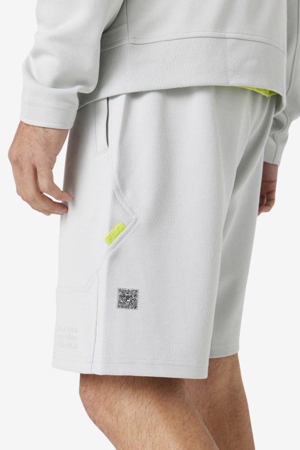 Rihaan Short Fila UK Stone/Lime Punch