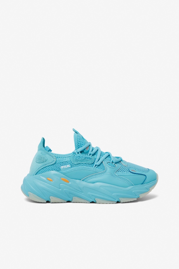 Angel Blue/Apricot Wash/Silver Fila UK Women's Ray Tracer Evo 2