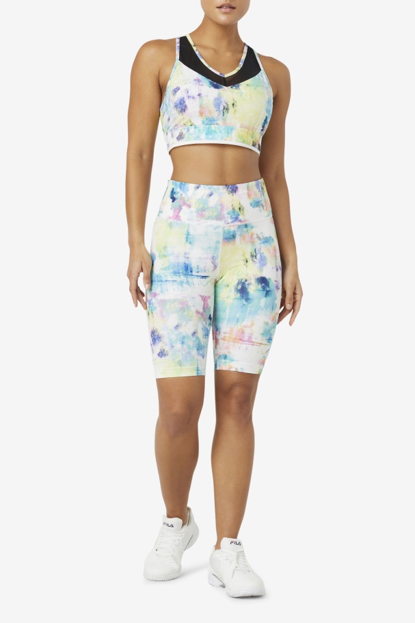 Fila UK Forza 8\" Tie Dye Bike Short Tie Dye