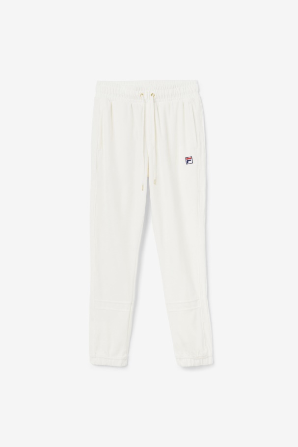 Ravid Velour Pant Egret Fila UK