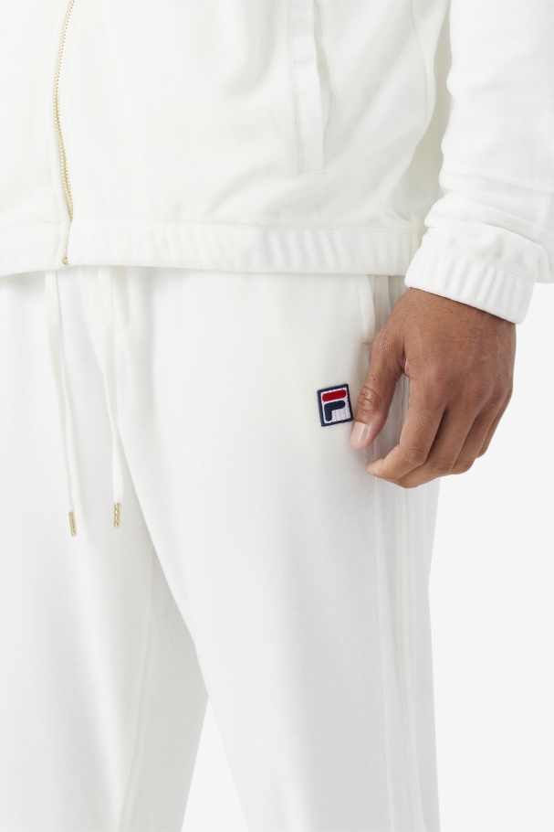 Ravid Velour Pant Egret Fila UK