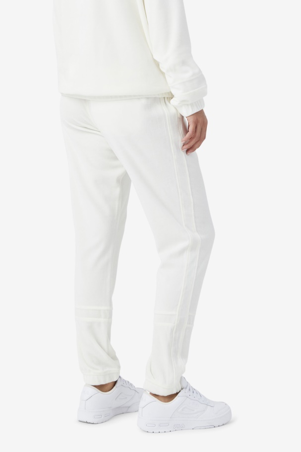 Ravid Velour Pant Egret Fila UK