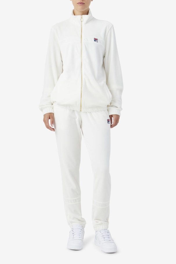 Ravid Velour Pant Egret Fila UK