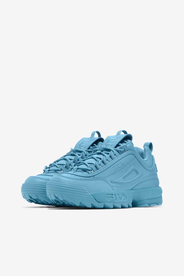 Women\'s Disruptor 2 Premium Fila UK Delphinium Blue
