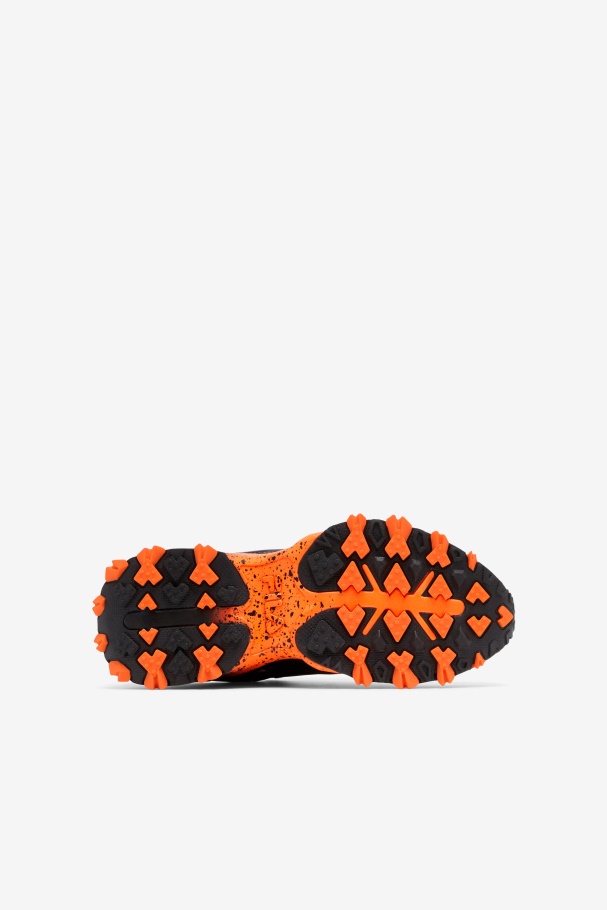 Orange/Tarmac/Black Fila UK Big Kids\' Oakmont TR