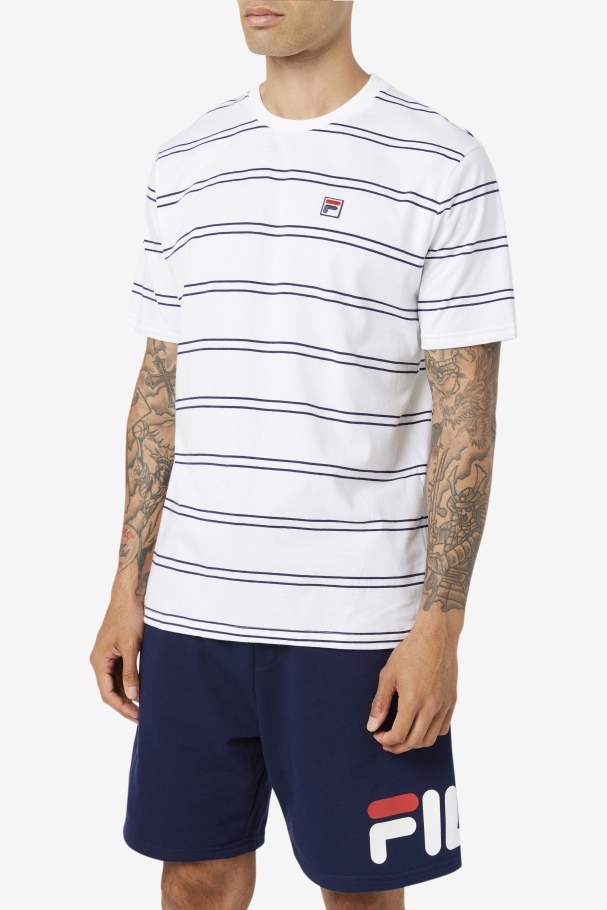 Felix Tee Fila UK White/Peacoat