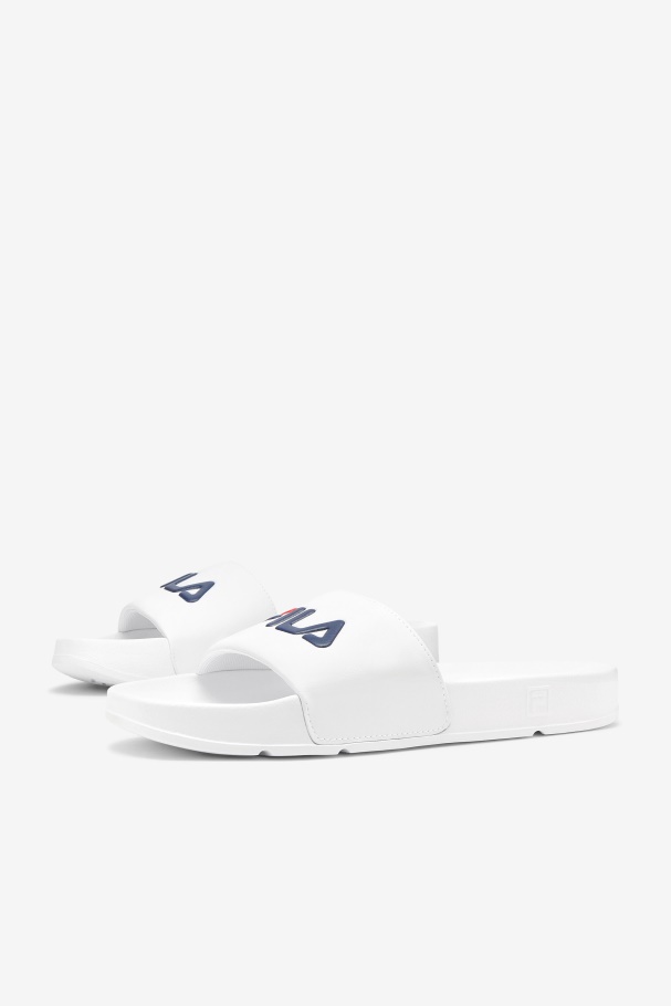 Men\'s drifter White/Navy/Red Fila UK